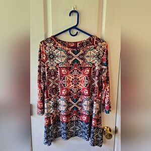 Bohemian Patterned Shirt
